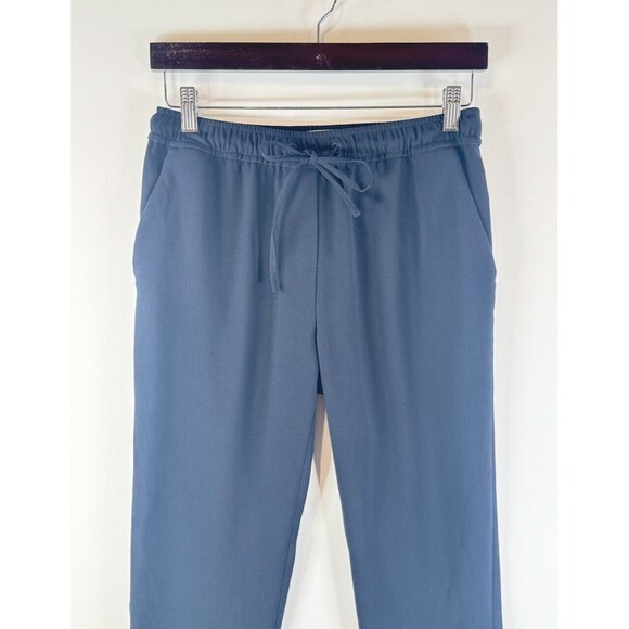 The Reset R Label Womens Pant Blue Jogger Drawstring Pockets Casual Size Small - Picture 6 of 9